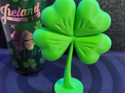 St Patrick's Day Lucky 4 Leaf Clover