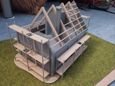 Scaffolding Scale H0/ HO/ 1:87