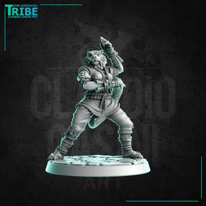 (0237) Female rakshasa felinid folk monk shaolin fighter