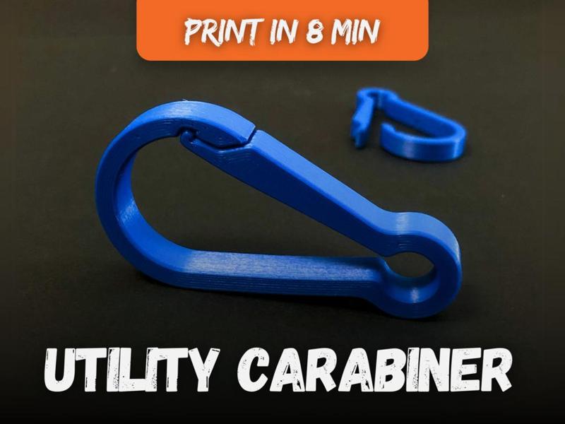 Utility Carabiner: Secure and Versatile Clip for Everyday Use