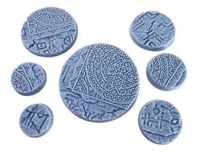 33-Piece Round Base Set with Magnet Slots : Blood Ritual