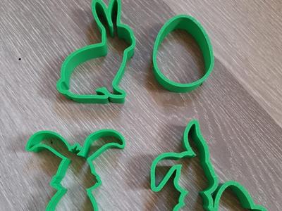 Easter cookie cutters