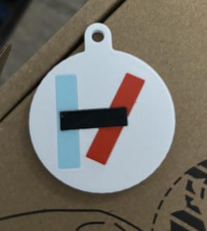 Twenty One Pilots - Regional at Best Logo Keychain
