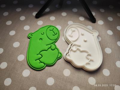 Capybara cookie cutter