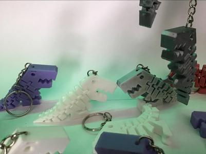 Flexy Rex Keychain (REMIX)