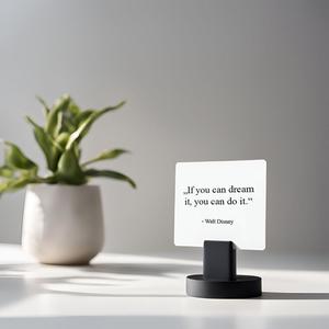 Modern Design Card Stand, Card or Picture Holder
