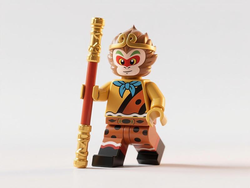 LEGO minifigure Sun Wukong Print in Place for A1 mini