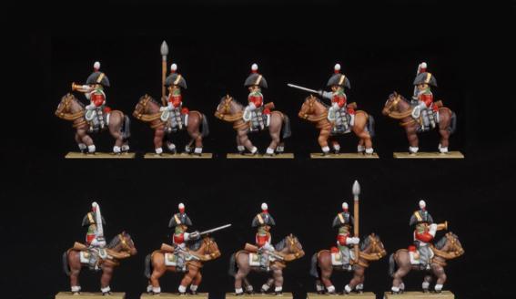 6-15mm British & Portuguese Cavalry: Heavy Dragoons, Light Dragoons, Hussars, RHA  Rocket Lancers  & Portuguese Line Cavalry  NAP-GB-8