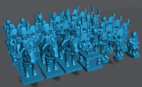 6-15mm Danish HQ/Command Set (1803-15) NAP-DA-6
