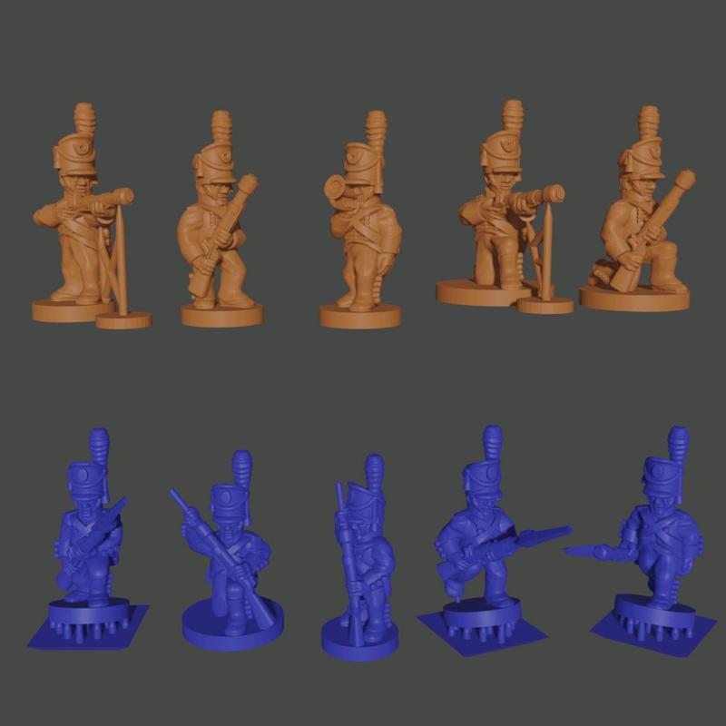 6-15mm Portuguese Skirmishers (1807-15) NAP-PO-3