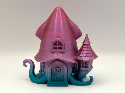Squid Fairy House