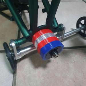 Brompton & Trifold Bicycle Suspension Block - Multicolor