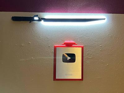 DarkSaber LED Wall Art