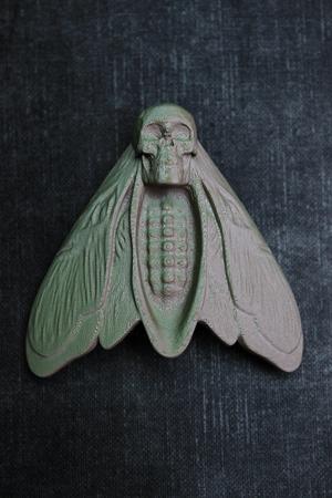 Death Moth Incense Stand (Pre Supported) MEMBERS ONLY