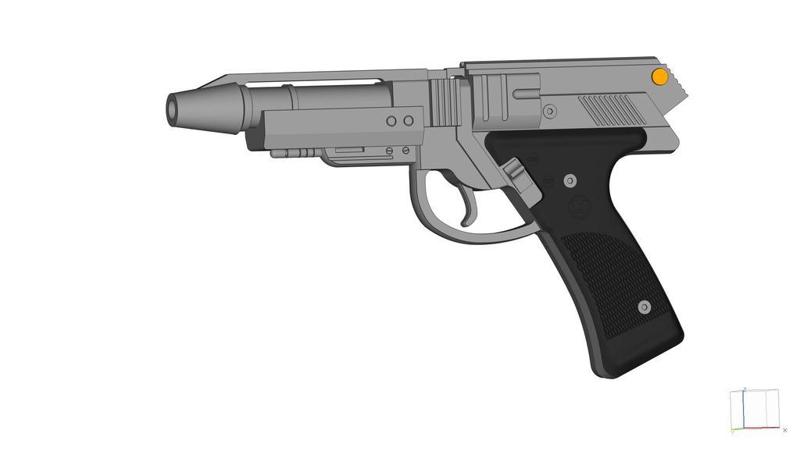 Admiral Thrawn Blaster Pistol(Ahsoka series)