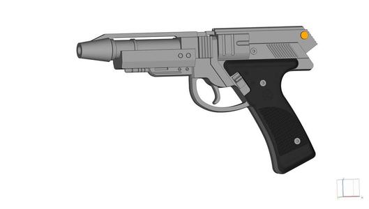 Admiral Thrawn Blaster Pistol(Ahsoka series)