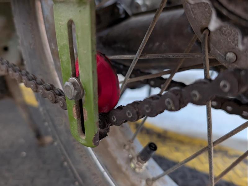 Babetta 210 chain tensioner pulley