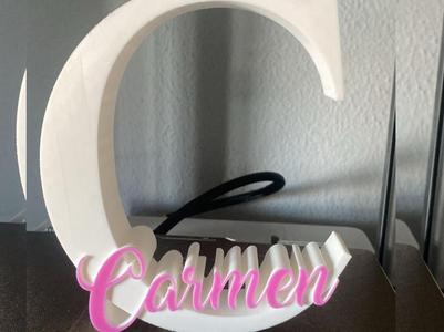 Customizable Name Letter