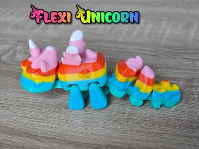 Flexi 3D Unicorn