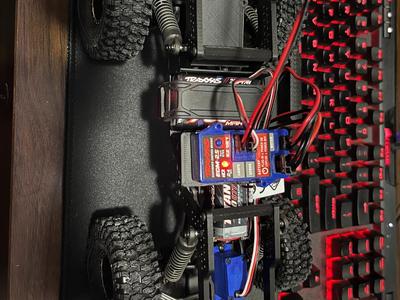 trx4m battery esc mounting solution