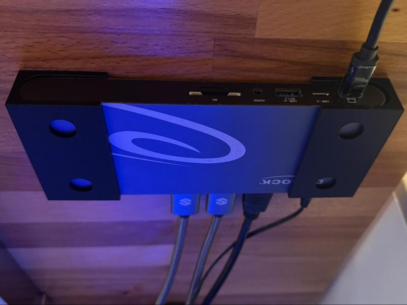 Under-Desk Mount for Docking Station