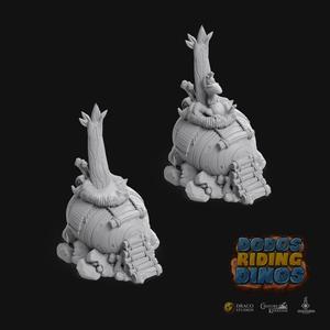 Dodosaurus Throne from Dodos Riding Dinos