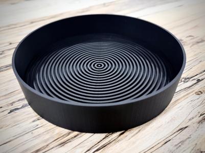 Round Ribbed Beast Tray