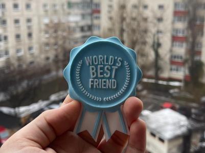 World's Best Friend Medal