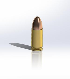 bullet - 9x19 parabellum.STEP