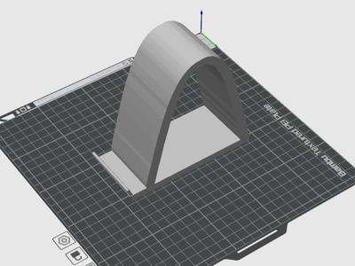 Parabolic Phone Holder