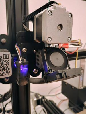 Bambu hotend Ender 3 fan duct MiniMe V4 remix