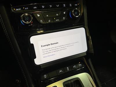 Astra K Phone holder with IKEA induction charging (Opel / Vauxhall)
