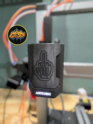 Anycubic Kobra 3 Extruder Cover - Middle Finger