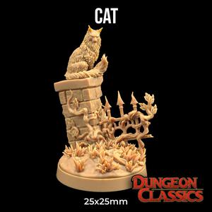 Cat | PRESUPPORTED | Dungeon Classics