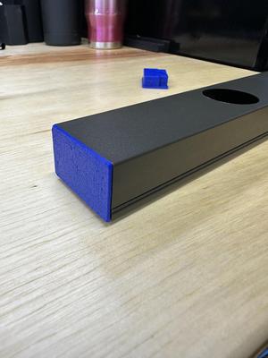 Endcaps for Permanent Outdoor LED Tracks 40mmx25mm