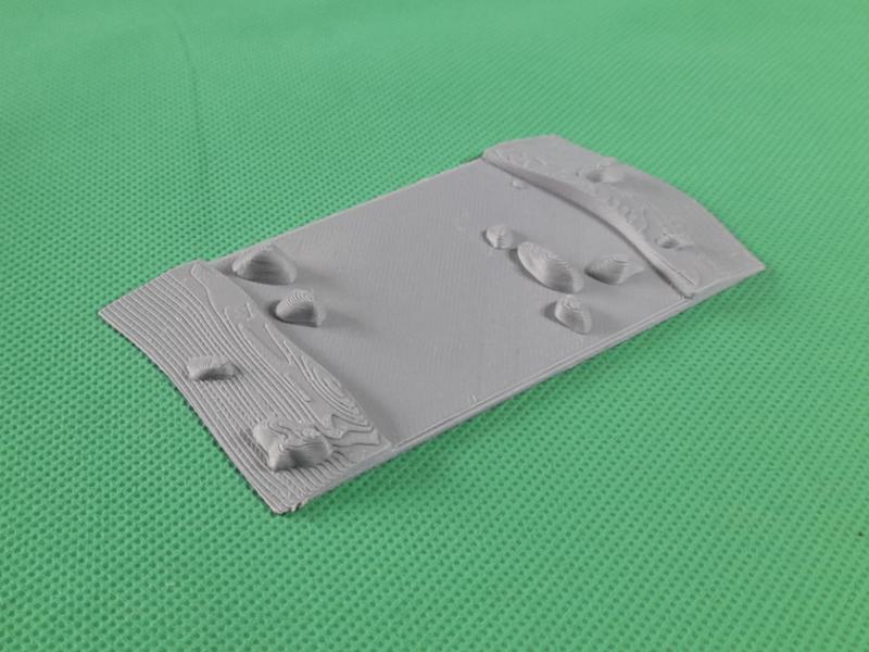 Modular River for Wargaming, Very Short Straight
