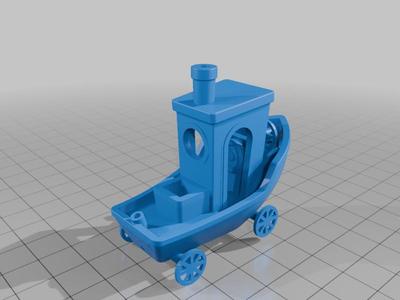3D Benchy Car