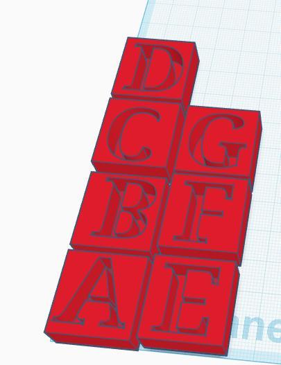 Letter Ice Cube Trays (A-D more to come later)