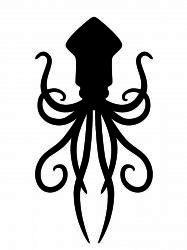 Squid Stencil