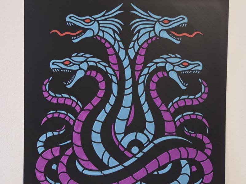 Hydra Stained Glass