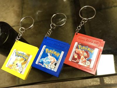 Nintendo Game Pak Keychain