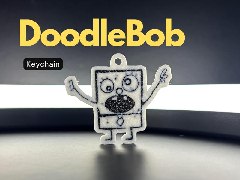 DoodleBob Keychain