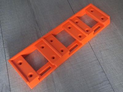 Worx 20v battery holder (holds 3 batteries)