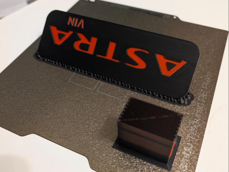 Vauxhall Astra VIN replacement cover