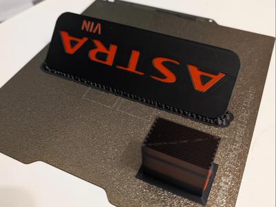Vauxhall Astra VIN replacement cover