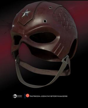 Red Guardian helmet