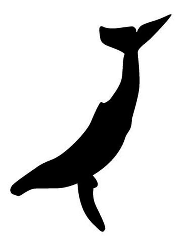 Whale Stencil
