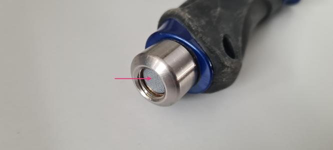 Blade lock for a  TISA IMPREX FK-210/220 diving knife