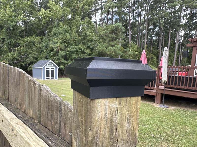 Fence Post 4x4 Topper Forth Try - Body Thickness .8mm