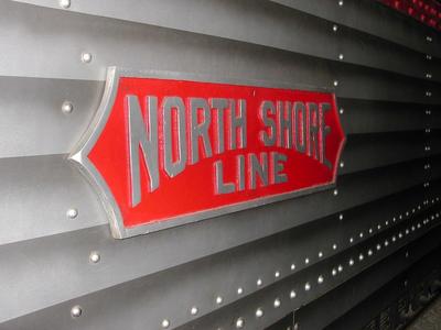 North Shore Line sign